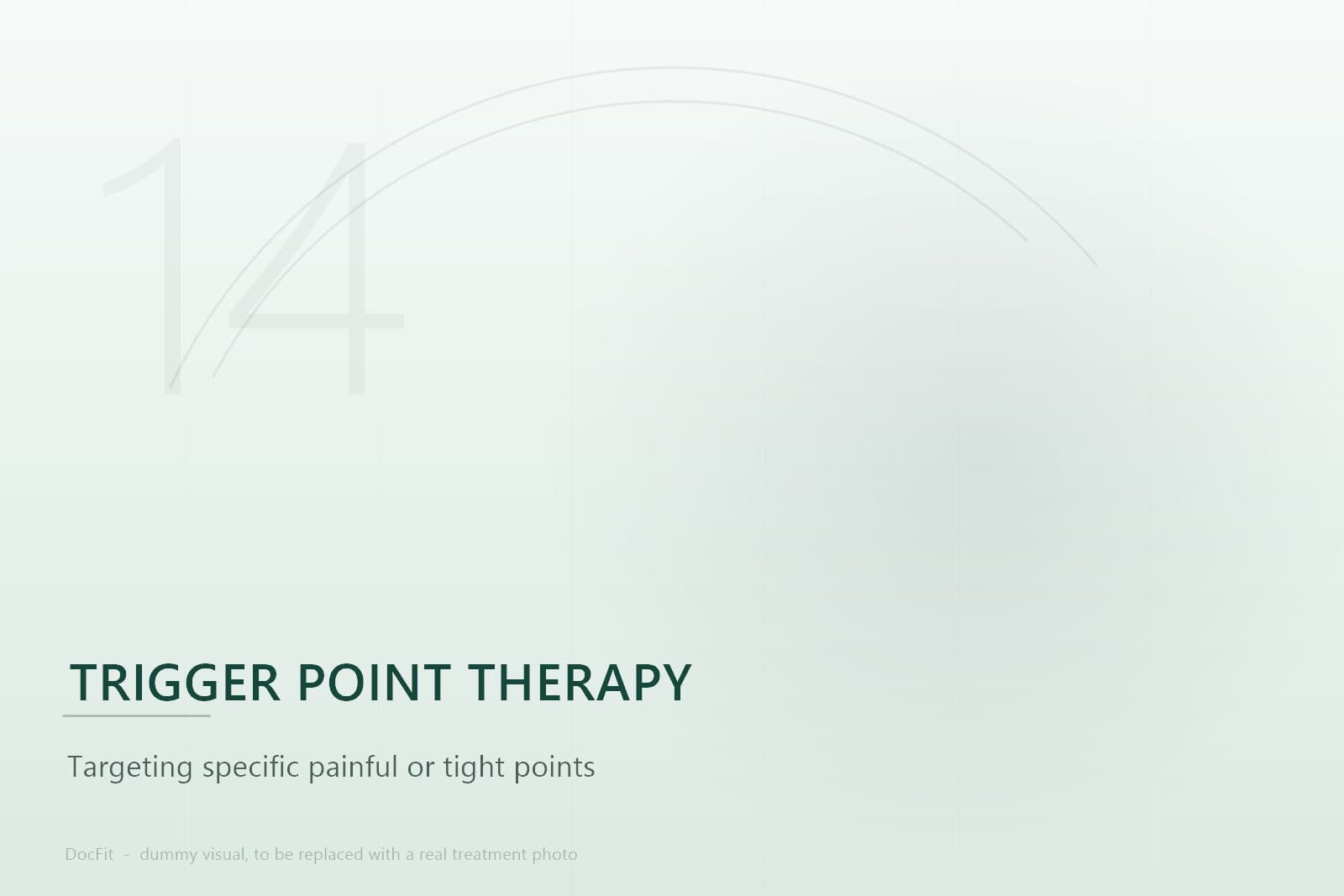 Massage gun therapy